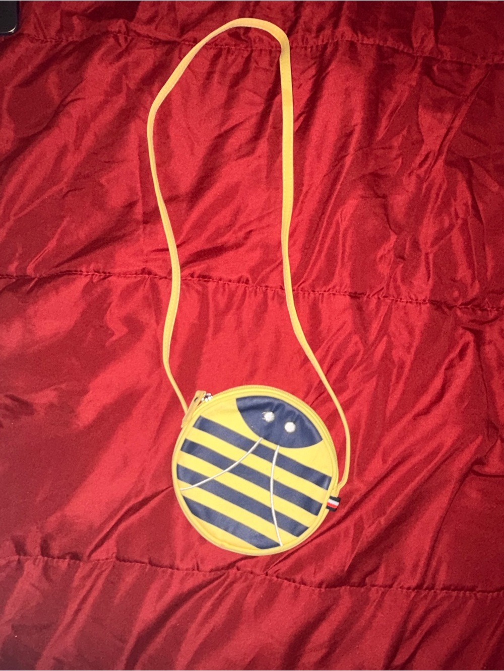 Tommy Hilfiger Yellow Stripe Kids Crossbody Bag